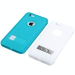Case Protector Apple Iphone 6 Plus White Aqua W/ kickstand Pie Non-slipping (17004004) by www.tiendakimerex.com